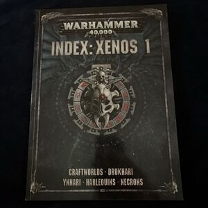 Games Workshop Warhammer 40,000 Index Xenos 1 PB Supplement 2017